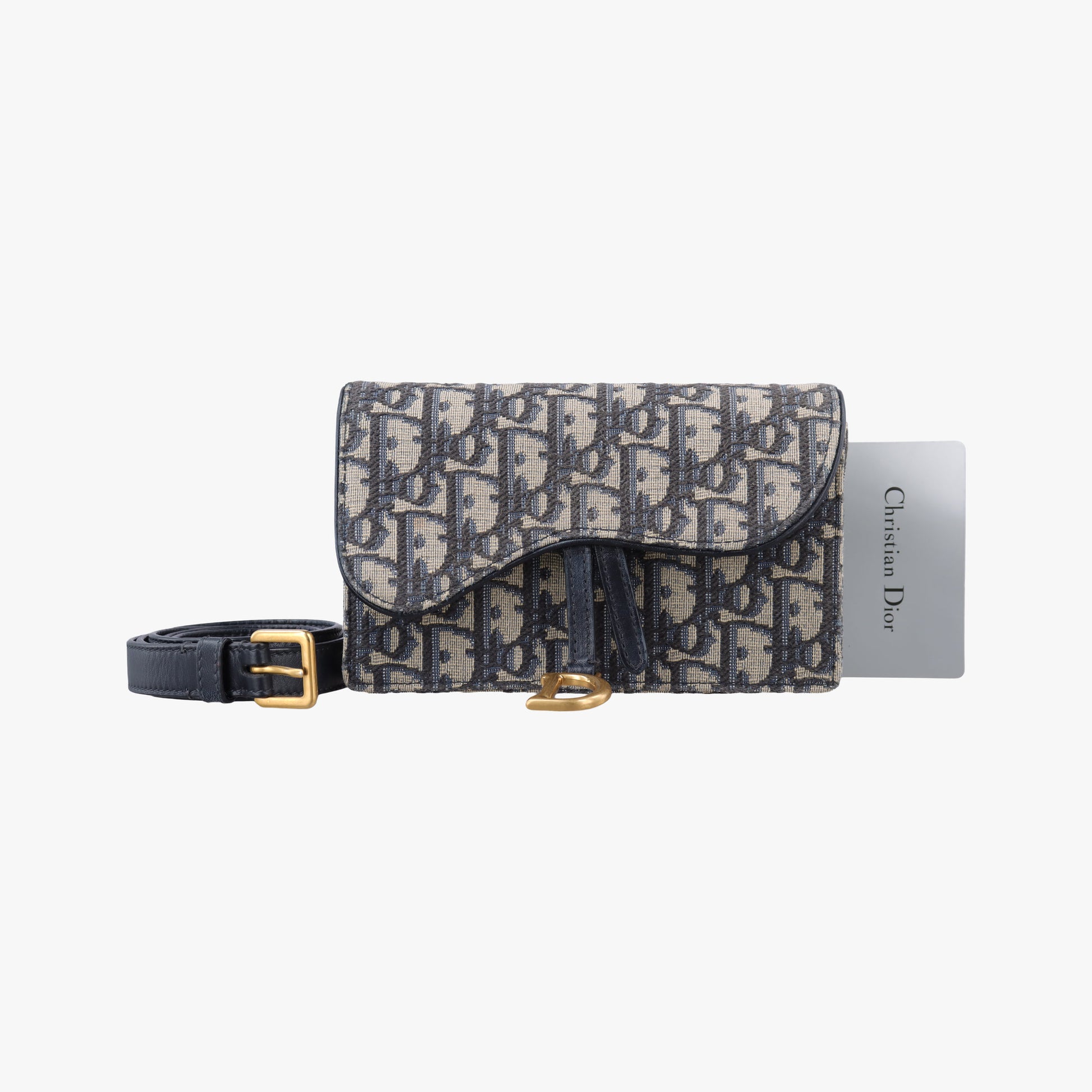 Saddle Navy×Gray Jacquard x Leather 12-MA-0252サドル ネイビー×グレー ジャガード×レザー 12-MA-0252