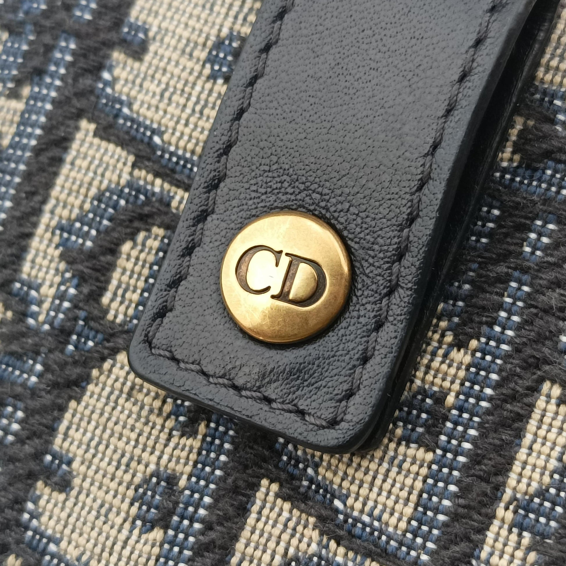 Saddle Navy×Gray Jacquard x Leather 12-MA-0252サドル ネイビー×グレー ジャガード×レザー 12-MA-0252