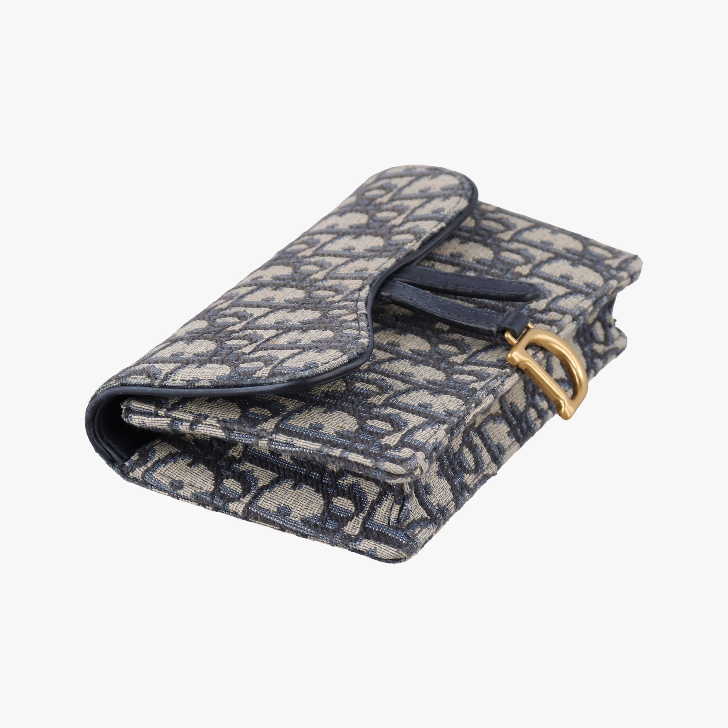 Saddle Navy×Gray Jacquard x Leather 12-MA-0252サドル ネイビー×グレー ジャガード×レザー 12-MA-0252
