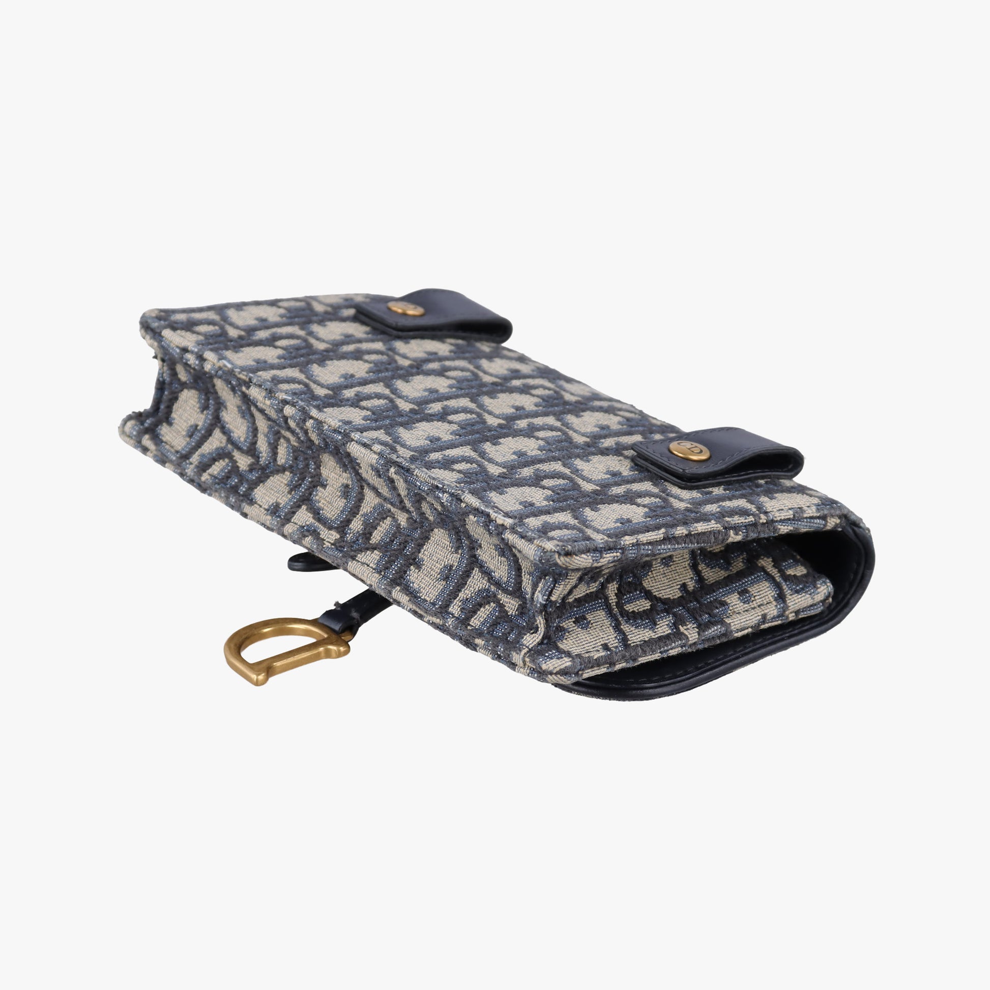 Saddle Navy×Gray Jacquard x Leather 12-MA-0252サドル ネイビー×グレー ジャガード×レザー 12-MA-0252