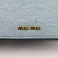 Miu Lady Blue×multiclor Leather 235ミュウレディ ブルー×マルチカラー レザー 235