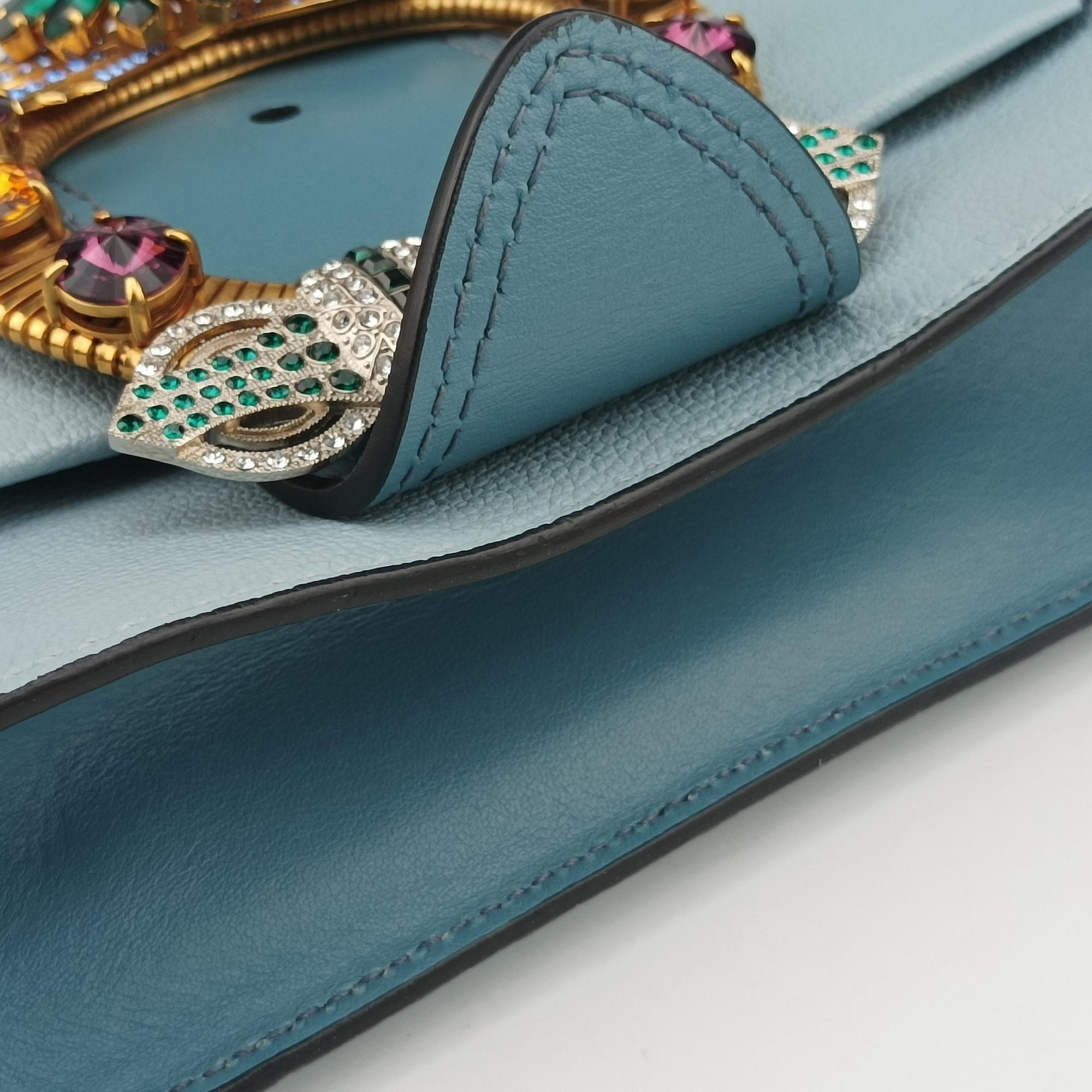 Miu Lady Blue×multiclor Leather 235ミュウレディ ブルー×マルチカラー レザー 235