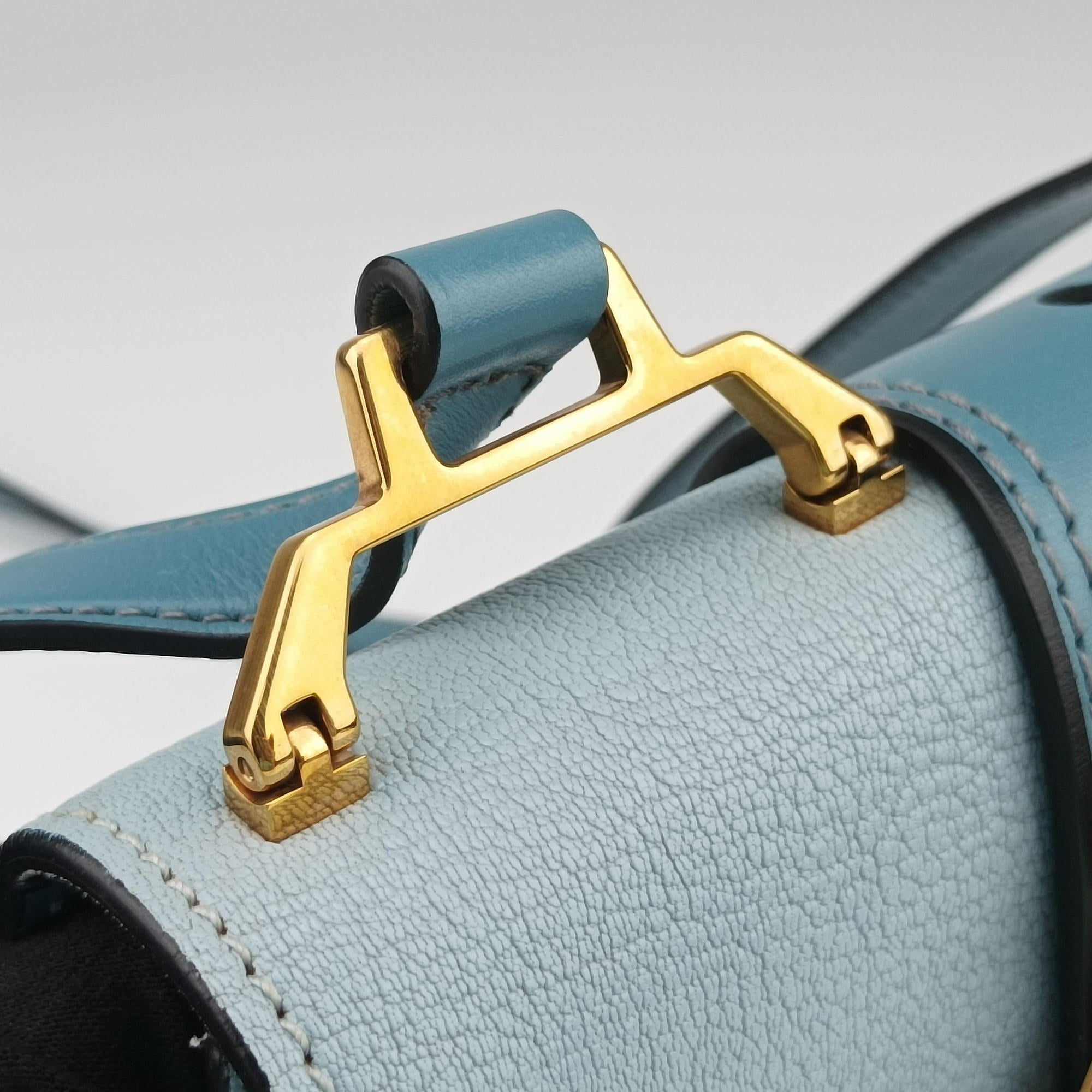 Miu Lady Blue×multiclor Leather 235ミュウレディ ブルー×マルチカラー レザー 235
