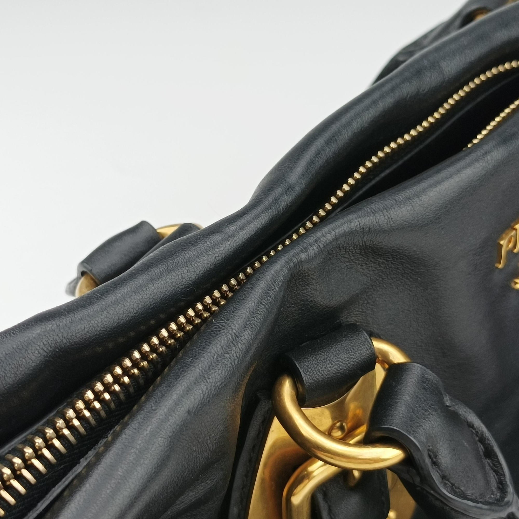 Vitello Daino Logo Black Leather BN1903 173ヴィッテロ ダイノ ロゴ ブラック レザー BN1903 173