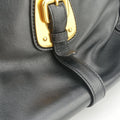 Vitello Daino Logo Black Leather BN1903 173ヴィッテロ ダイノ ロゴ ブラック レザー BN1903 173