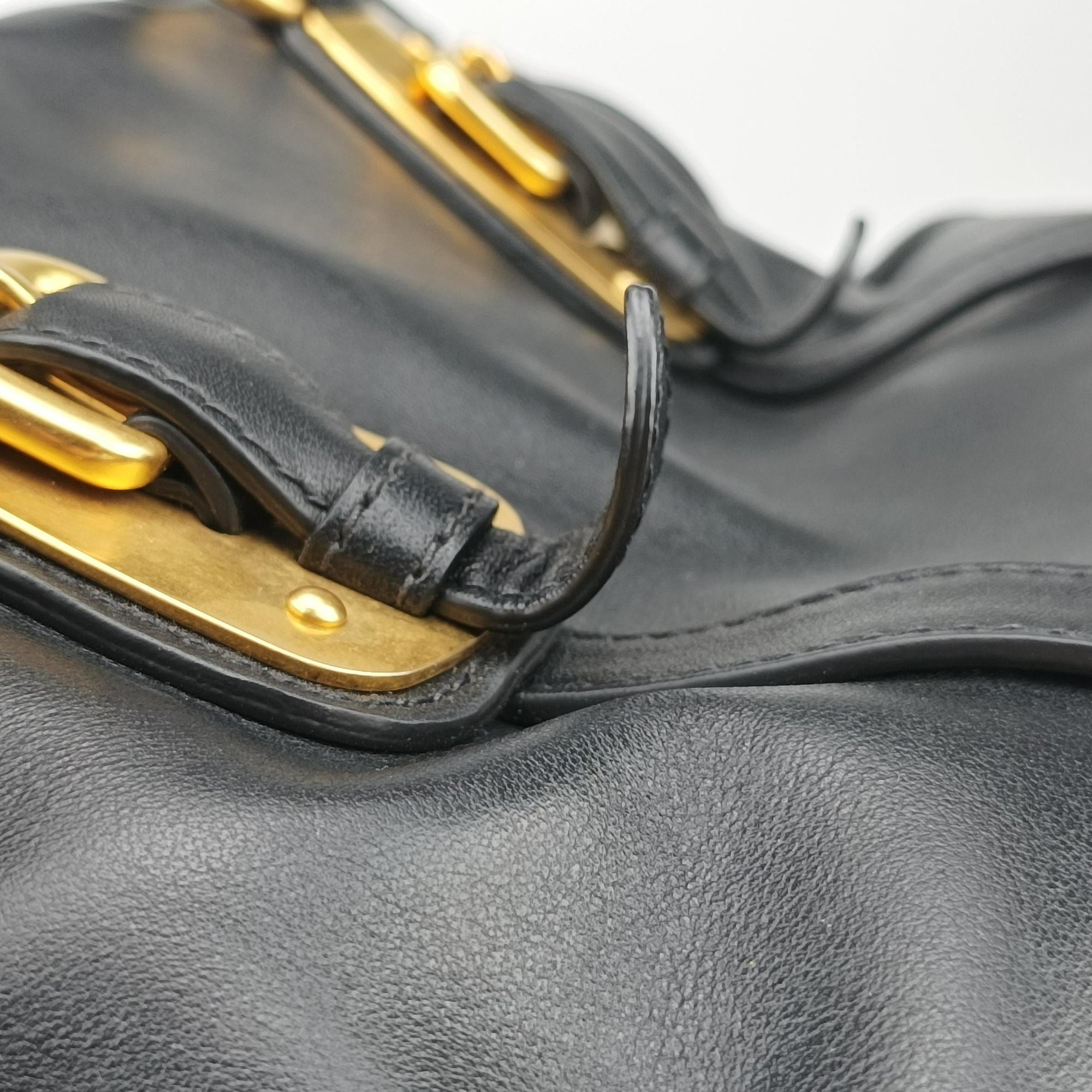 Vitello Daino Logo Black Leather BN1903 173ヴィッテロ ダイノ ロゴ ブラック レザー BN1903 173