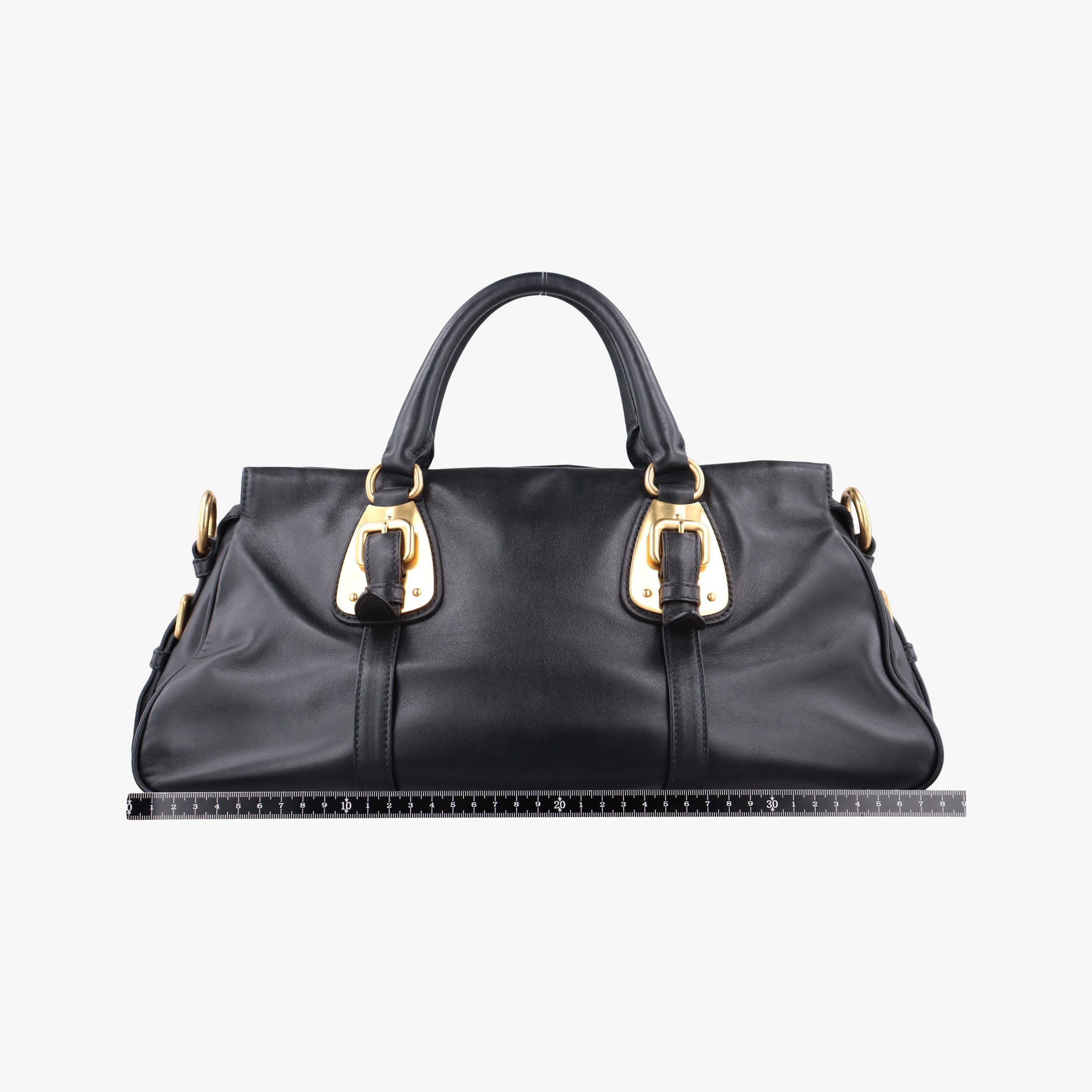 Vitello Daino Logo Black Leather BN1903 173ヴィッテロ ダイノ ロゴ ブラック レザー BN1903 173