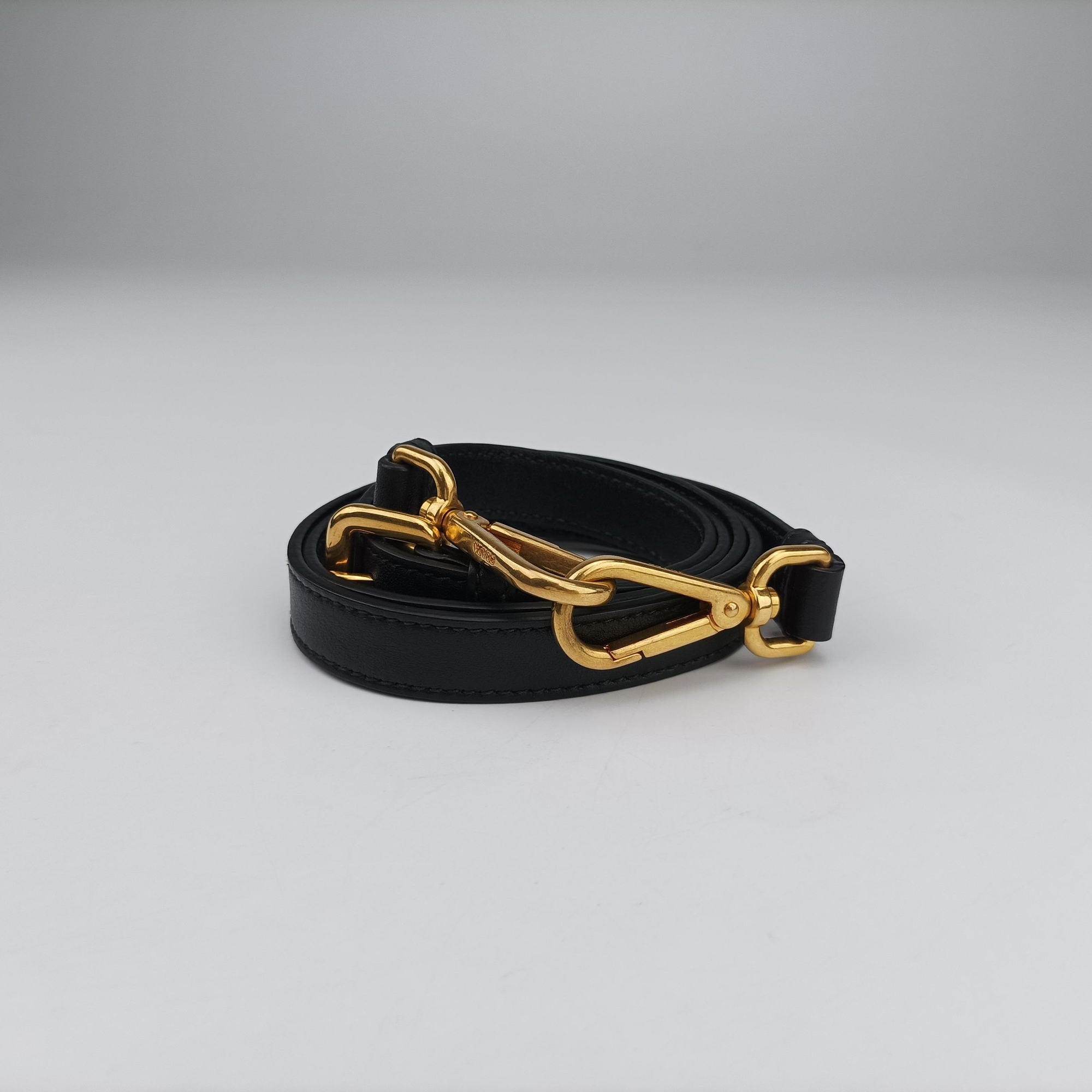 Vitello Daino Logo Black Leather BN1903 173ヴィッテロ ダイノ ロゴ ブラック レザー BN1903 173