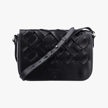 Vitello Intreccio Tress Black Leather 7/18ヴィッテロ イントレッチオ トレス ブラック レザー 7/18