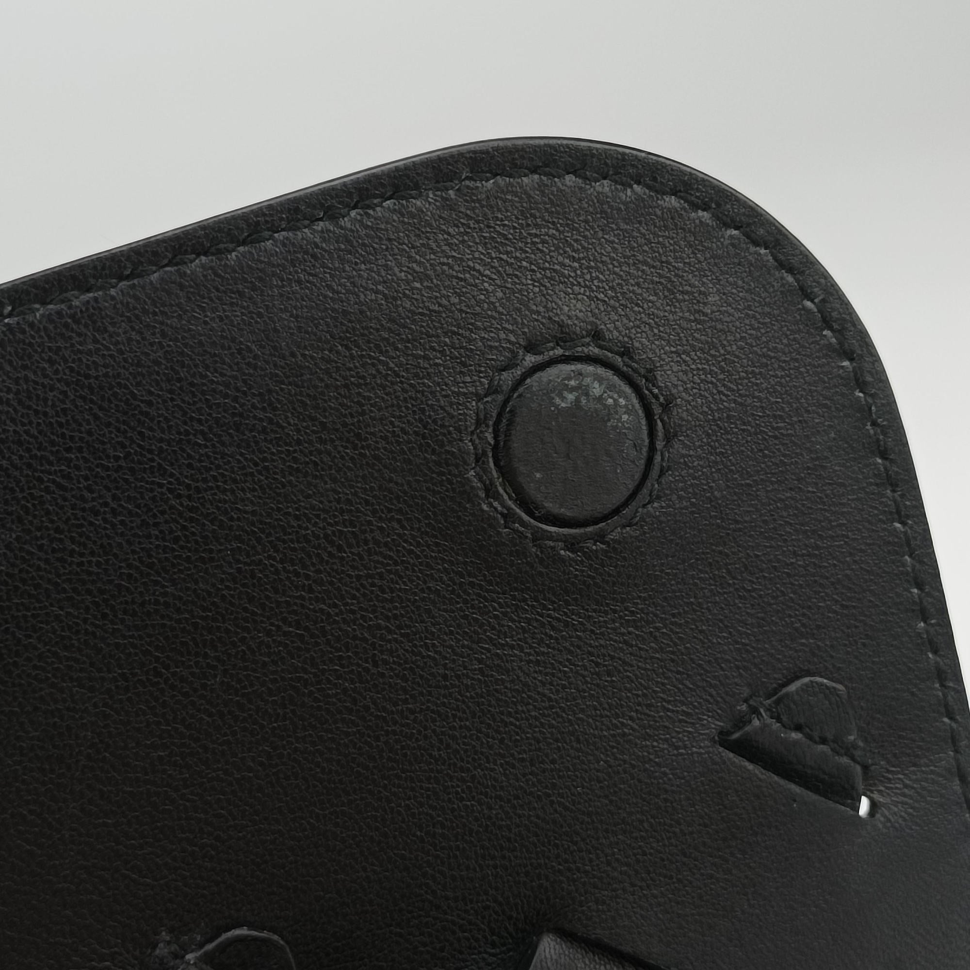 Vitello Intreccio Tress Black Leather 7/18ヴィッテロ イントレッチオ トレス ブラック レザー 7/18