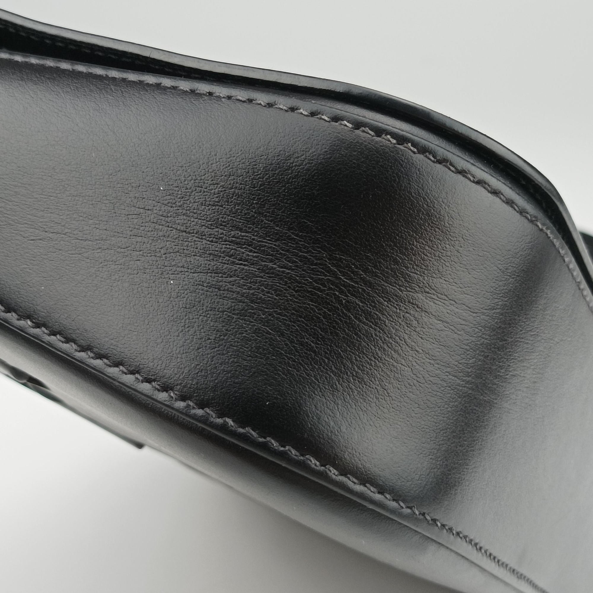 Vitello Intreccio Tress Black Leather 7/18ヴィッテロ イントレッチオ トレス ブラック レザー 7/18
