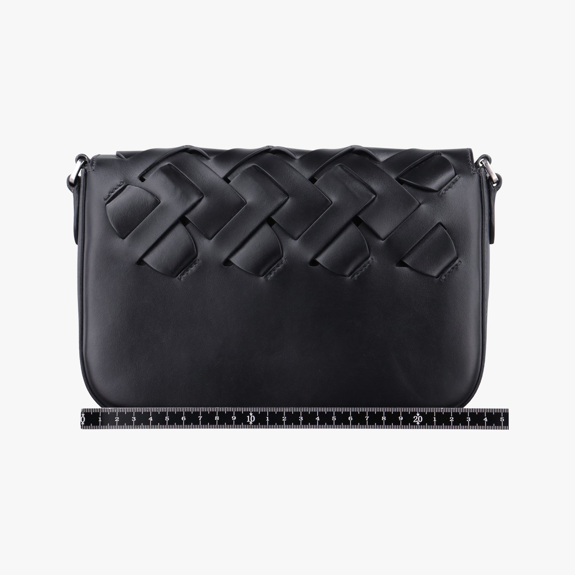 Vitello Intreccio Tress Black Leather 7/18ヴィッテロ イントレッチオ トレス ブラック レザー 7/18