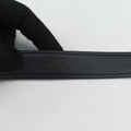 Logo belt Black leather DNP104ロゴベルト ブラック レザー DNP104