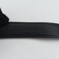 Logo belt Black leather DNP104ロゴベルト ブラック レザー DNP104