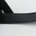 Logo belt Black leather DNP104ロゴベルト ブラック レザー DNP104
