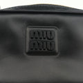 Logo belt Black leather DNP104ロゴベルト ブラック レザー DNP104