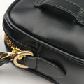 Logo belt Black leather DNP104ロゴベルト ブラック レザー DNP104