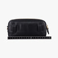 Logo belt Black leather DNP104ロゴベルト ブラック レザー DNP104