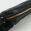 Logo belt Black leather DNP104ロゴベルト ブラック レザー DNP104