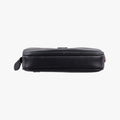 Logo belt Black leather DNP104ロゴベルト ブラック レザー DNP104