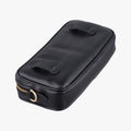 Logo belt Black leather DNP104ロゴベルト ブラック レザー DNP104