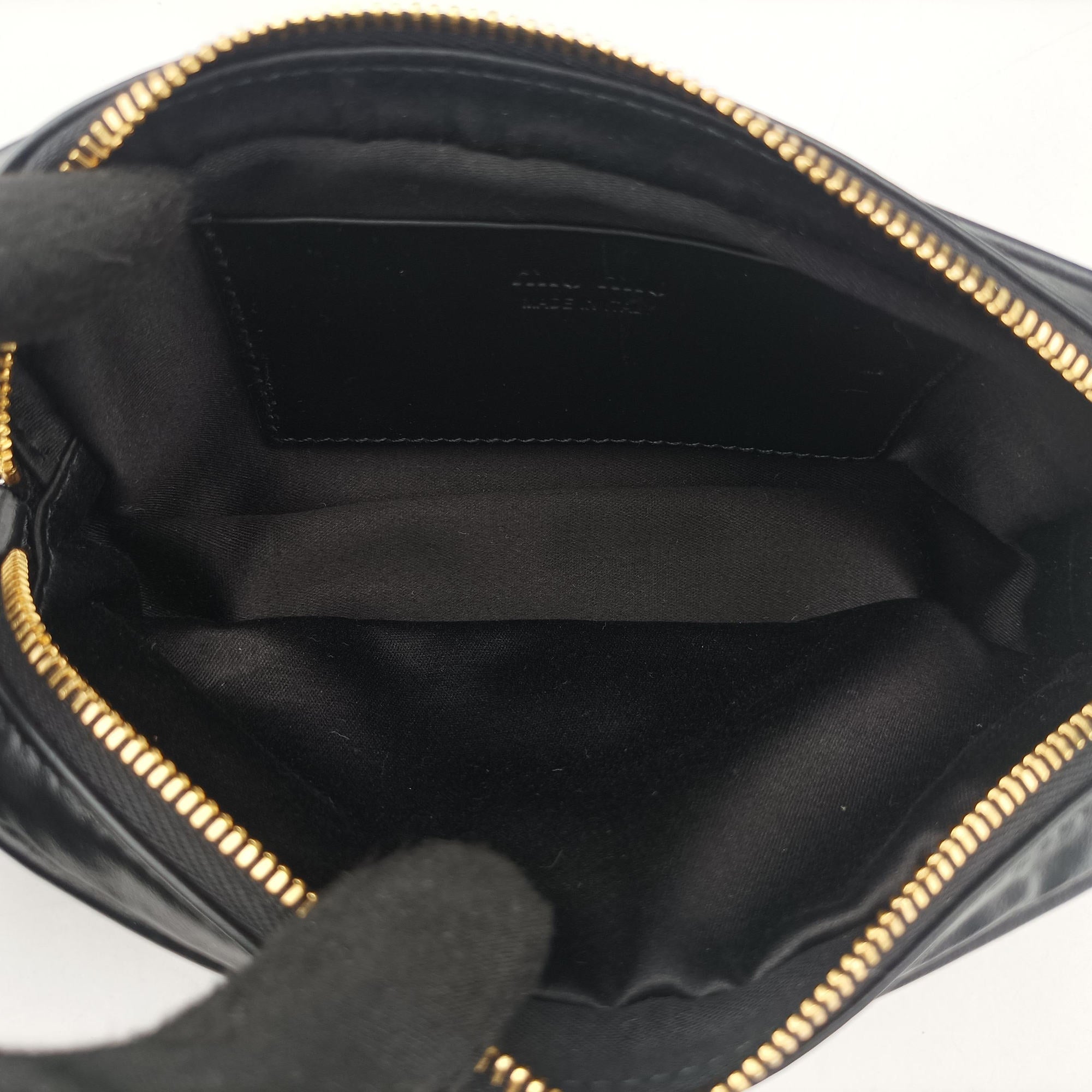 Logo belt Black leather DNP104ロゴベルト ブラック レザー DNP104