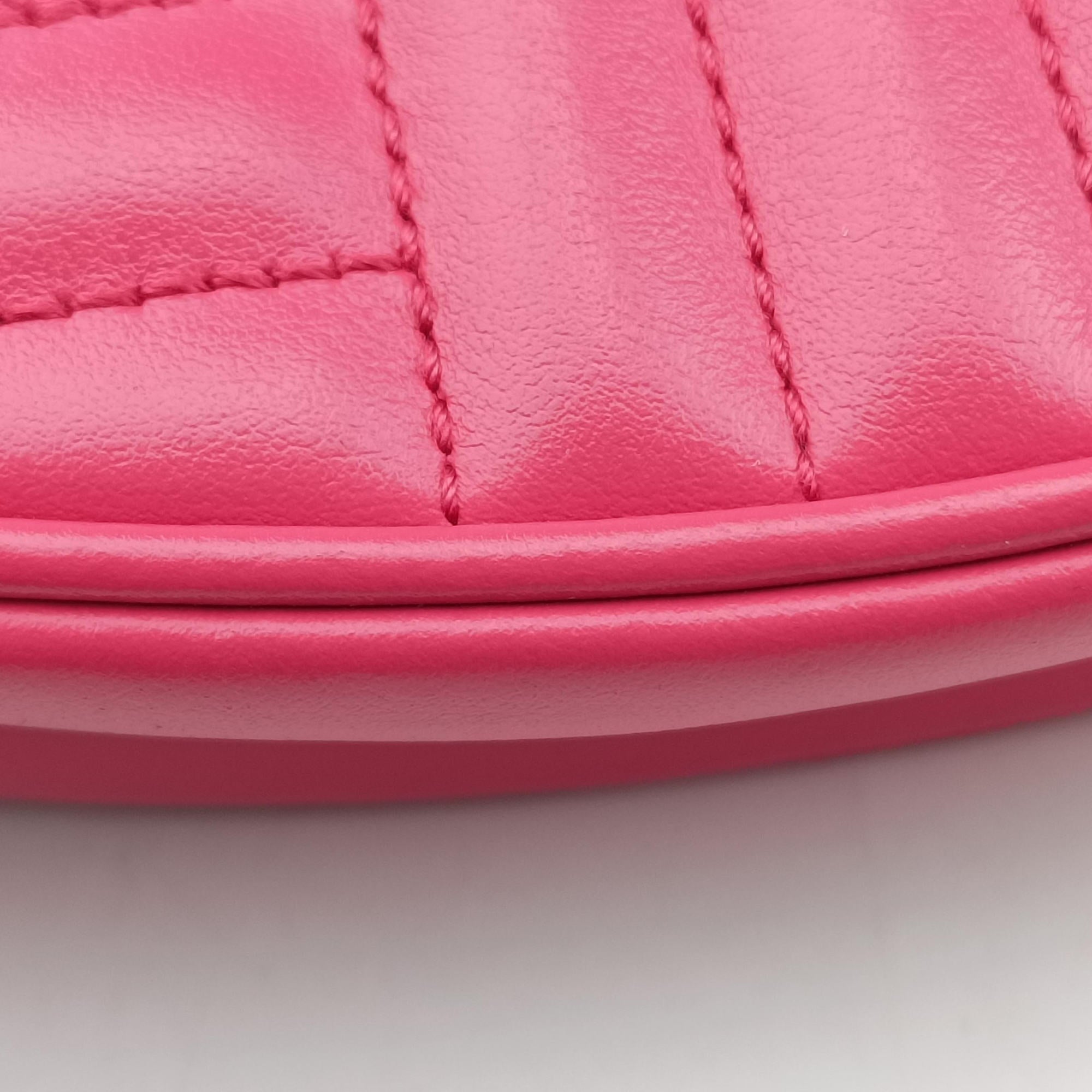 Impunture Diagramme Oval Pink leather 1BH131 7/10ダイアグラム ピンク レザー 1BH131 7/10