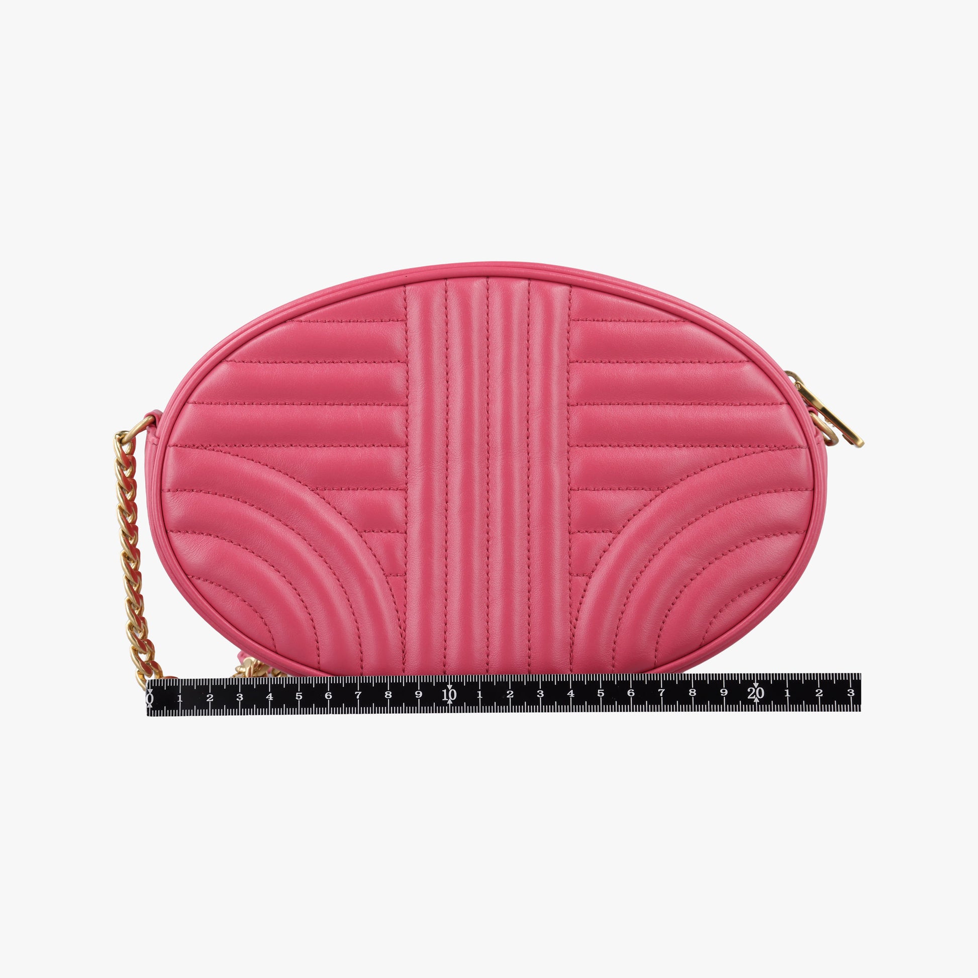 Impunture Diagramme Oval Pink leather 1BH131 7/10ダイアグラム ピンク レザー 1BH131 7/10
