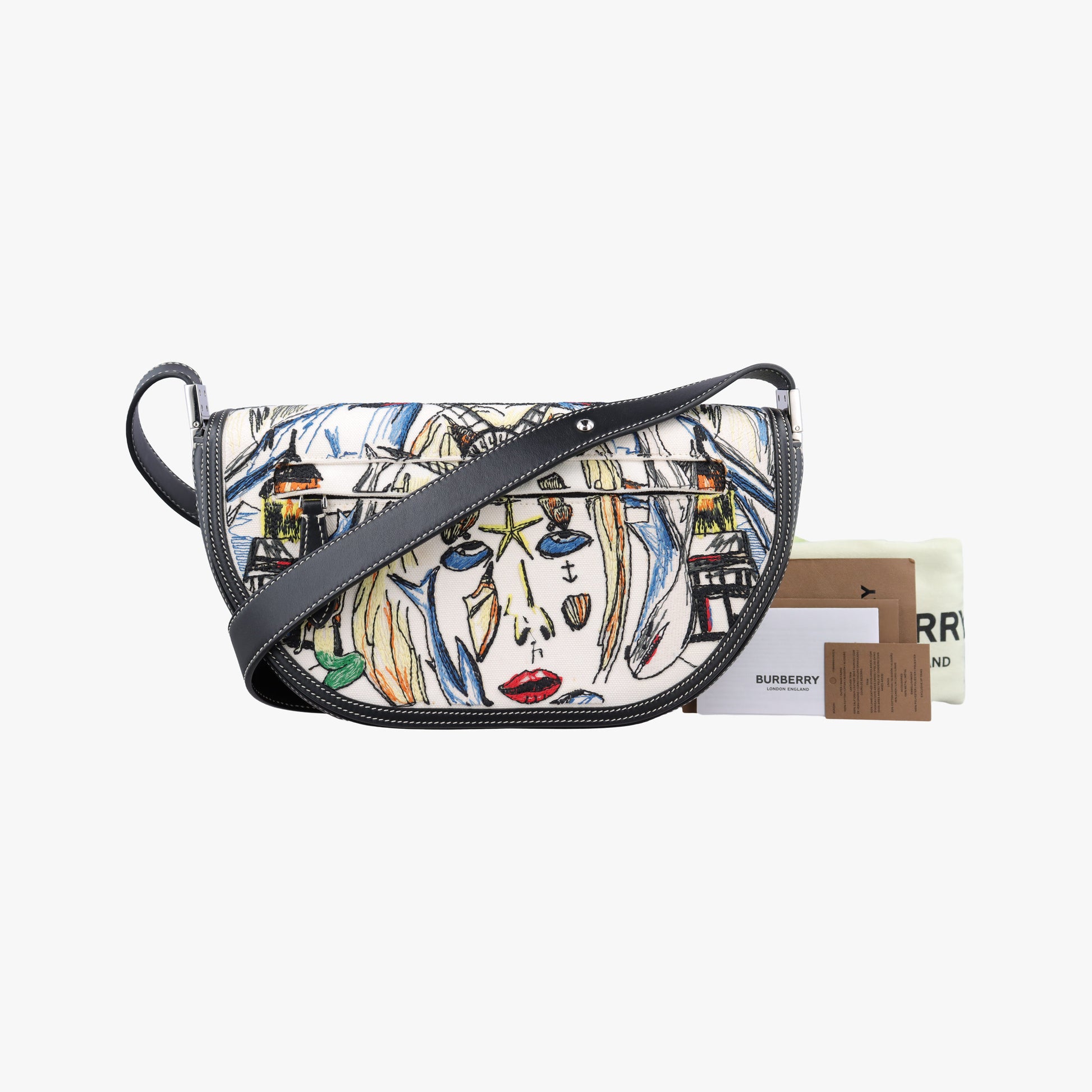 Olympia Multicolour canvas×leather ITPELMAG8526PTRAオリンピア マルチカラー キャンバス×レザー ITPELMAG8526PTRA