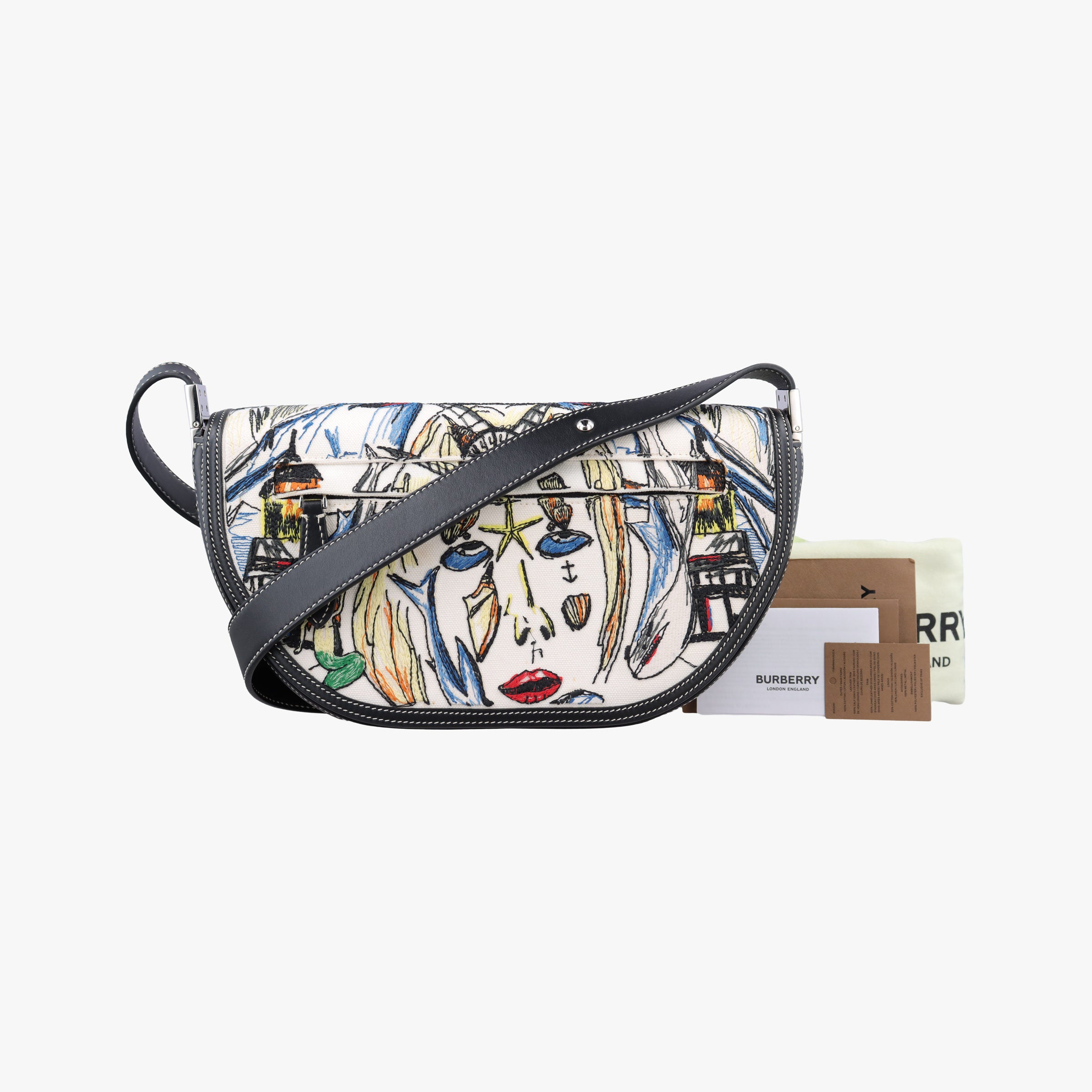 Olympia Multicolour canvas×leather ITPELMAG8526PTRAオリンピア マルチカラー キャンバス×レザー ITPELMAG8526PTRA
