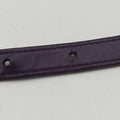 Pre-owned Prada ribbon gather Purple Leather BN1631 shoulderbag | stylenewstar
