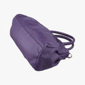 Pre-owned Prada ribbon gather Purple Leather BN1631 shoulderbag | stylenewstar