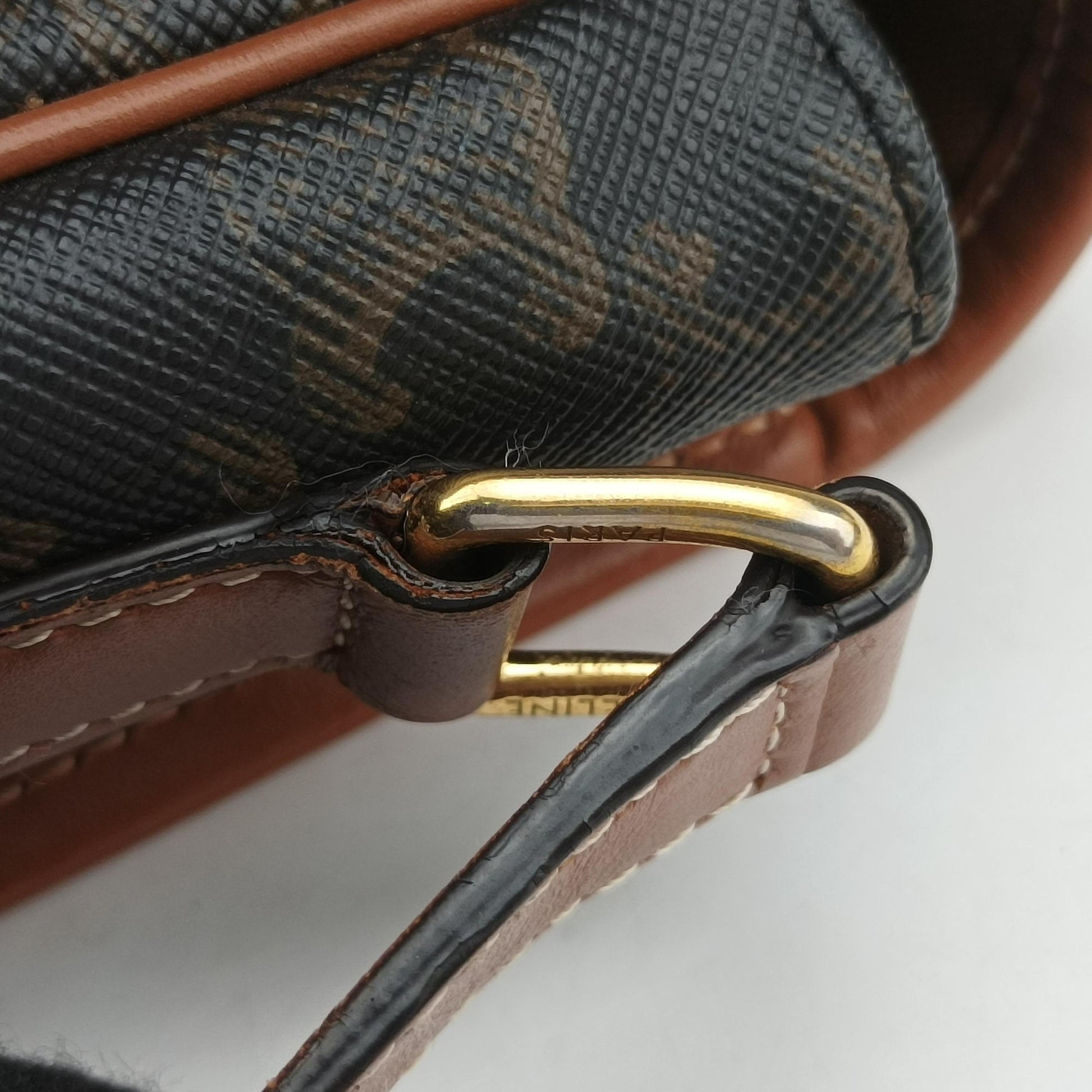 FOLCO Triomphe Brown PVC coated canvas F-GM-2210ファルコ トリオンフ ブラウン PVCコーティングキャンバス F-GM-2210