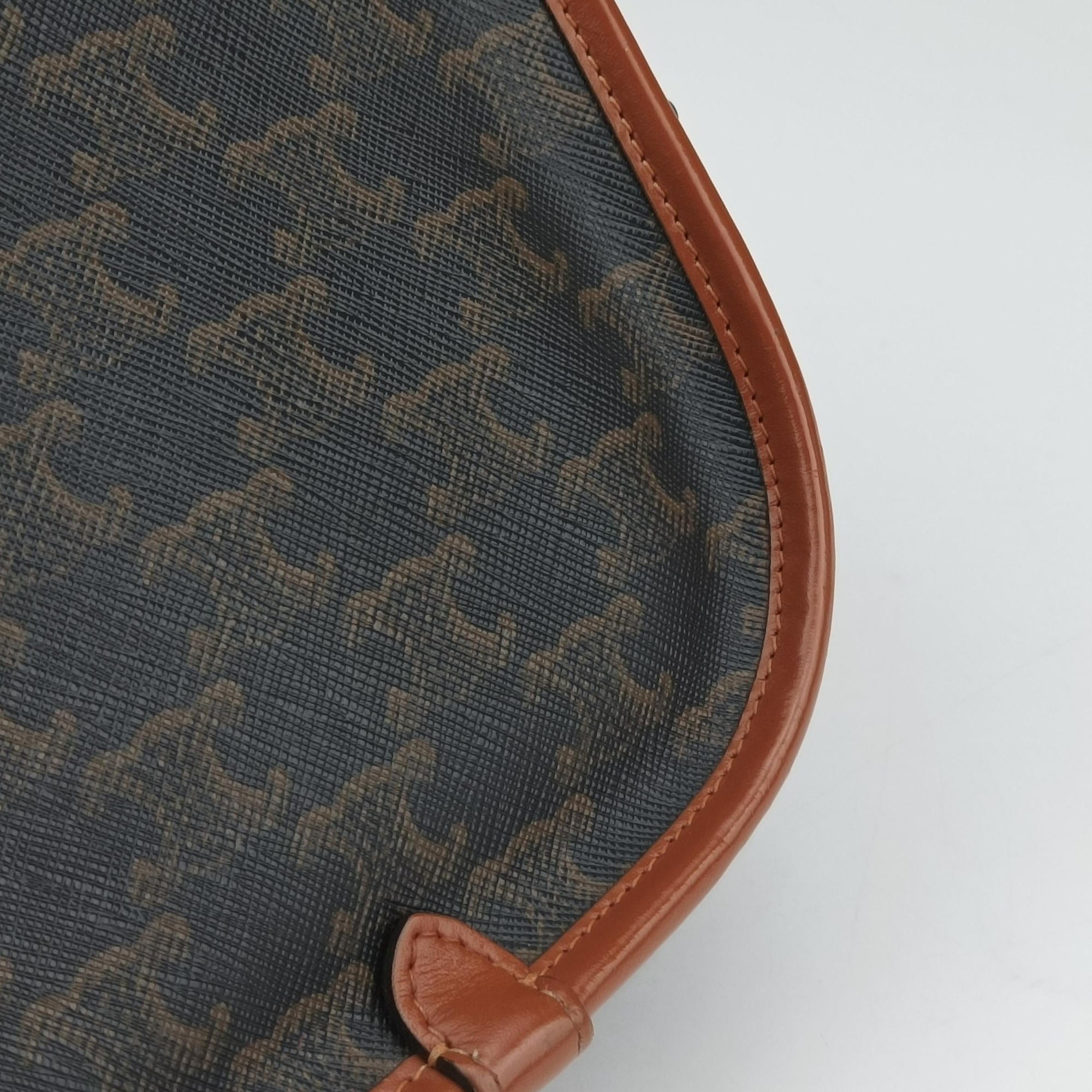 FOLCO Triomphe Brown PVC coated canvas F-GM-2210ファルコ トリオンフ ブラウン PVCコーティングキャンバス F-GM-2210