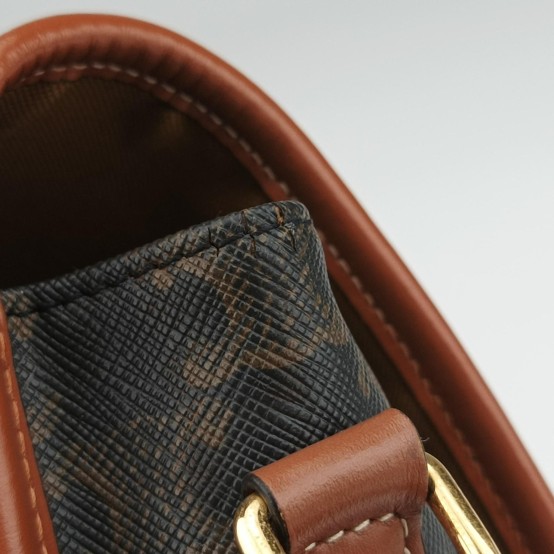 FOLCO Triomphe Brown PVC coated canvas F-GM-2210ファルコ トリオンフ ブラウン PVCコーティングキャンバス F-GM-2210
