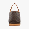Pre-owned Louis Vuitton Noe Brown Monogram Canvas M40817 shoulderbag | stylenewstar