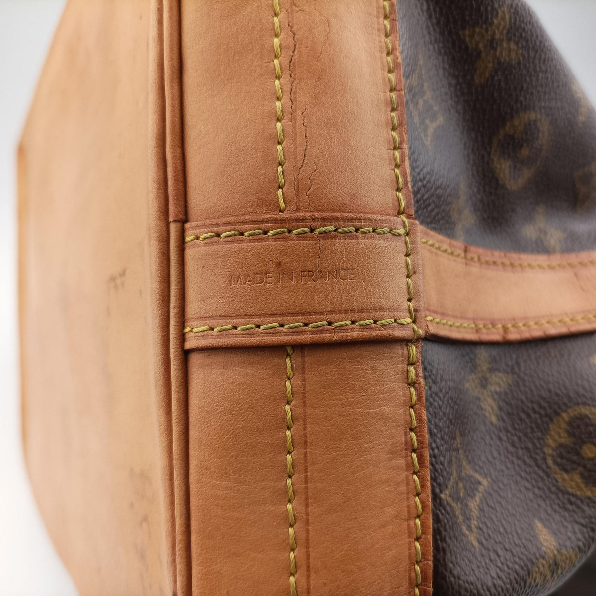 Pre-owned Louis Vuitton Noe Brown Monogram Canvas M40817 shoulderbag | stylenewstar