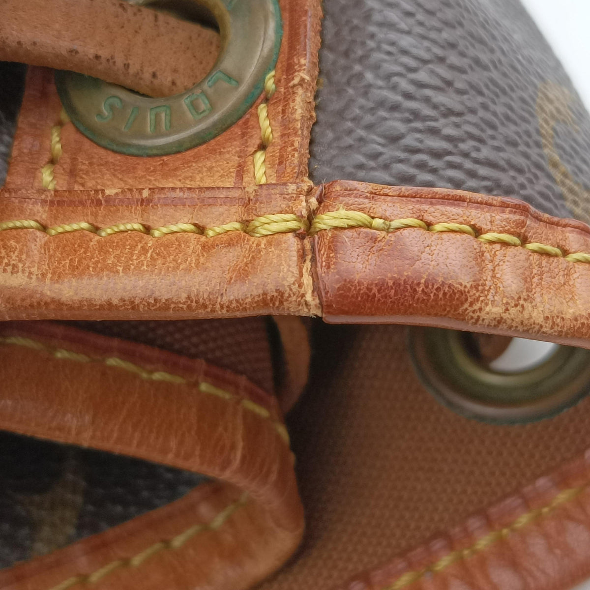 Pre-owned Louis Vuitton Noe Brown Monogram Canvas M40817 shoulderbag | stylenewstar