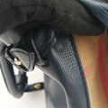 The Banner Navy×Multicolor Leather × Canvas ITCFAND10SCA 3983039/65Eバナー ネイビー×マルチカラー レザー ×キャンバス ITCFAND10SCA 3983039/65E