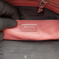 Pre-owned Prada Twin Pocket Winged Tote Pink Leather BN2619 shoulderbag | stylenewstar
