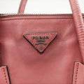 Pre-owned Prada Twin Pocket Winged Tote Pink Leather BN2619 shoulderbag | stylenewstar