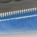 Pre-owned Balenciaga Giant City Blue Lambskin  shoulderbag | stylenewstar
