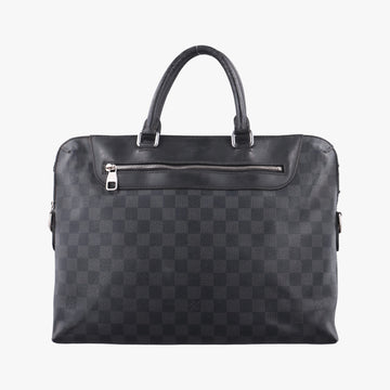 Porte-Documents Jour NM Noir Damier Graphite N48260 CA4117ポルトドキュマンジュール PDJ NM ノワール ダミエ グラフィット N48260 CA4117