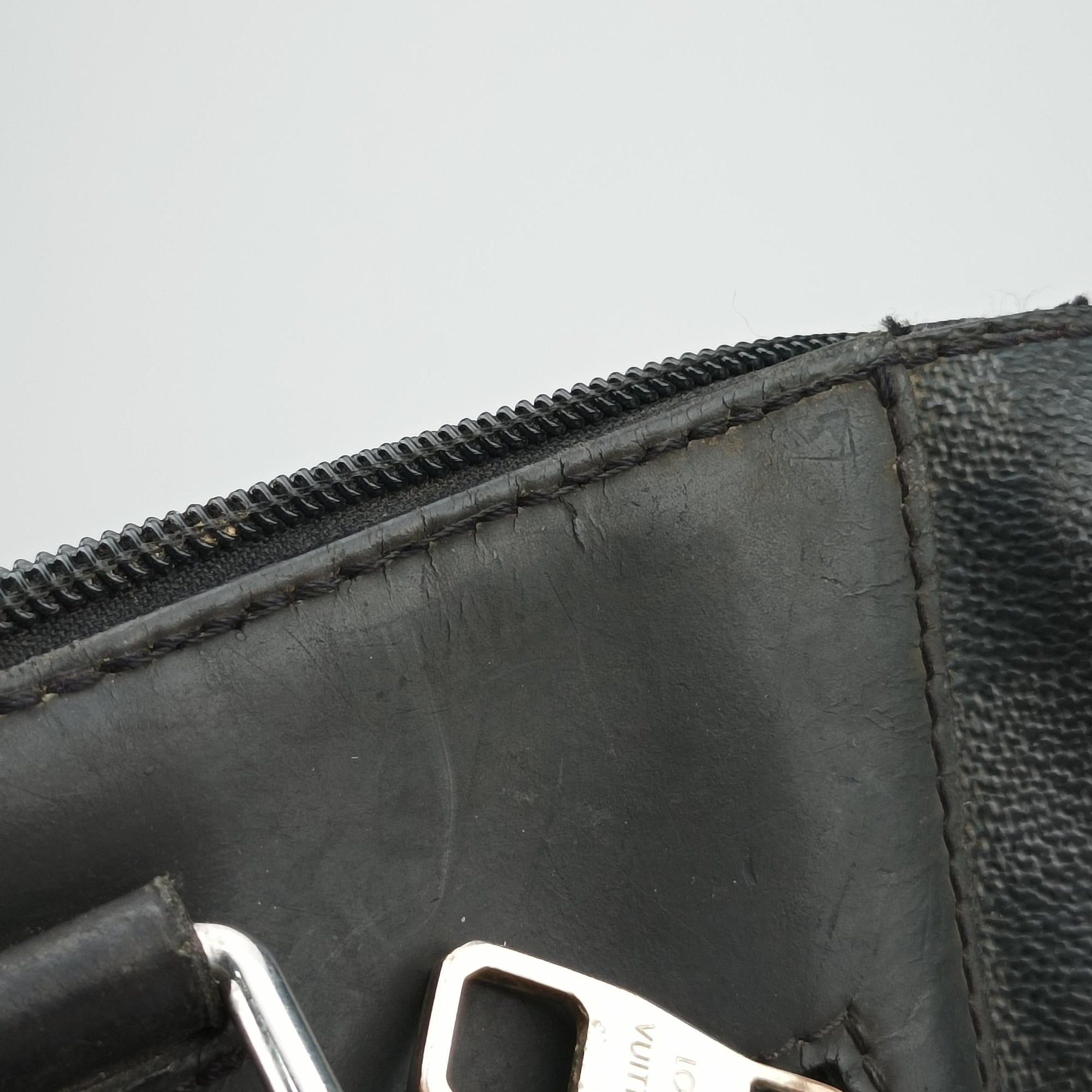 Porte-Documents Jour NM Noir Damier Graphite N48260 CA4117ポルトドキュマンジュール PDJ NM ノワール ダミエ グラフィット N48260 CA4117