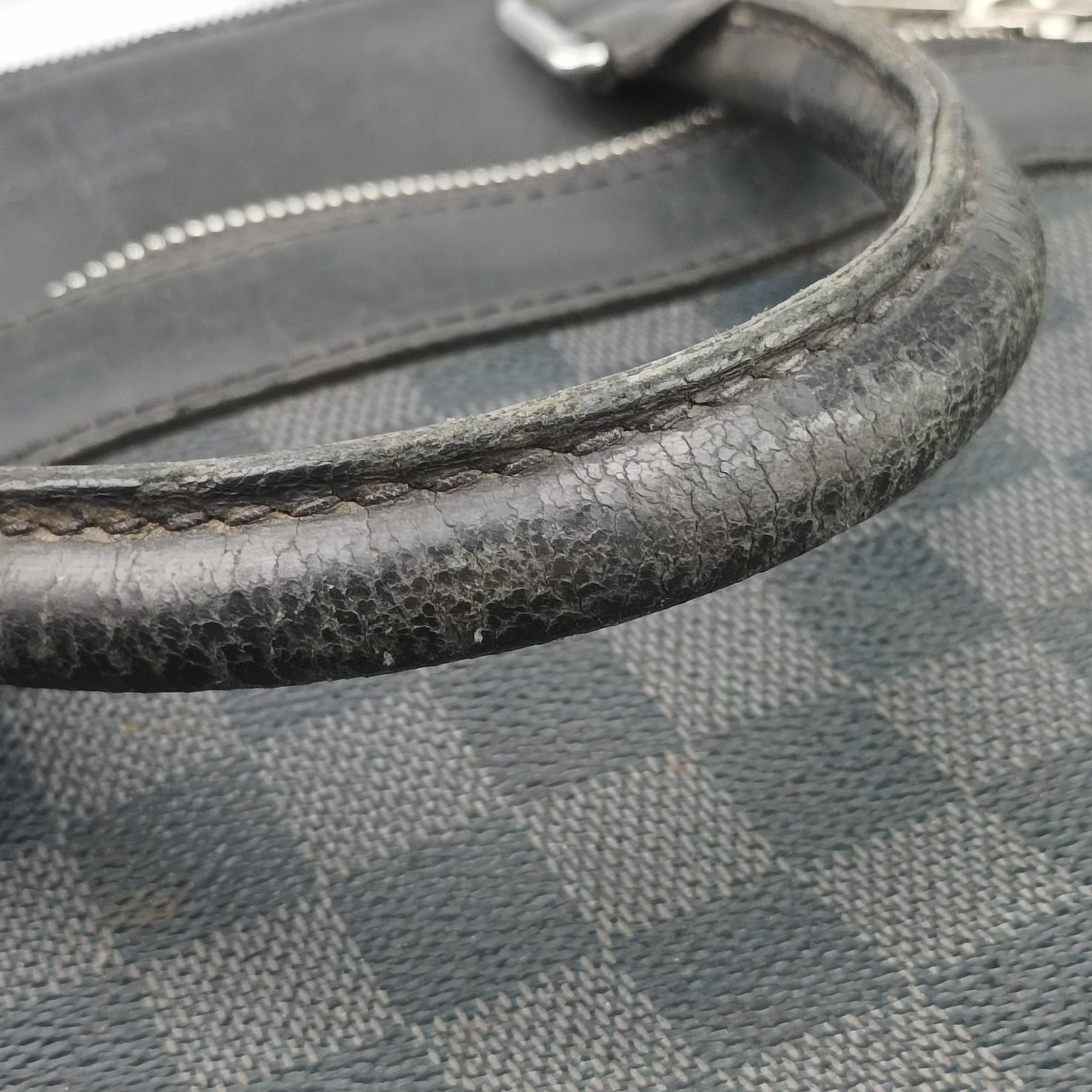 Porte-Documents Jour NM Noir Damier Graphite N48260 CA4117ポルトドキュマンジュール PDJ NM ノワール ダミエ グラフィット N48260 CA4117