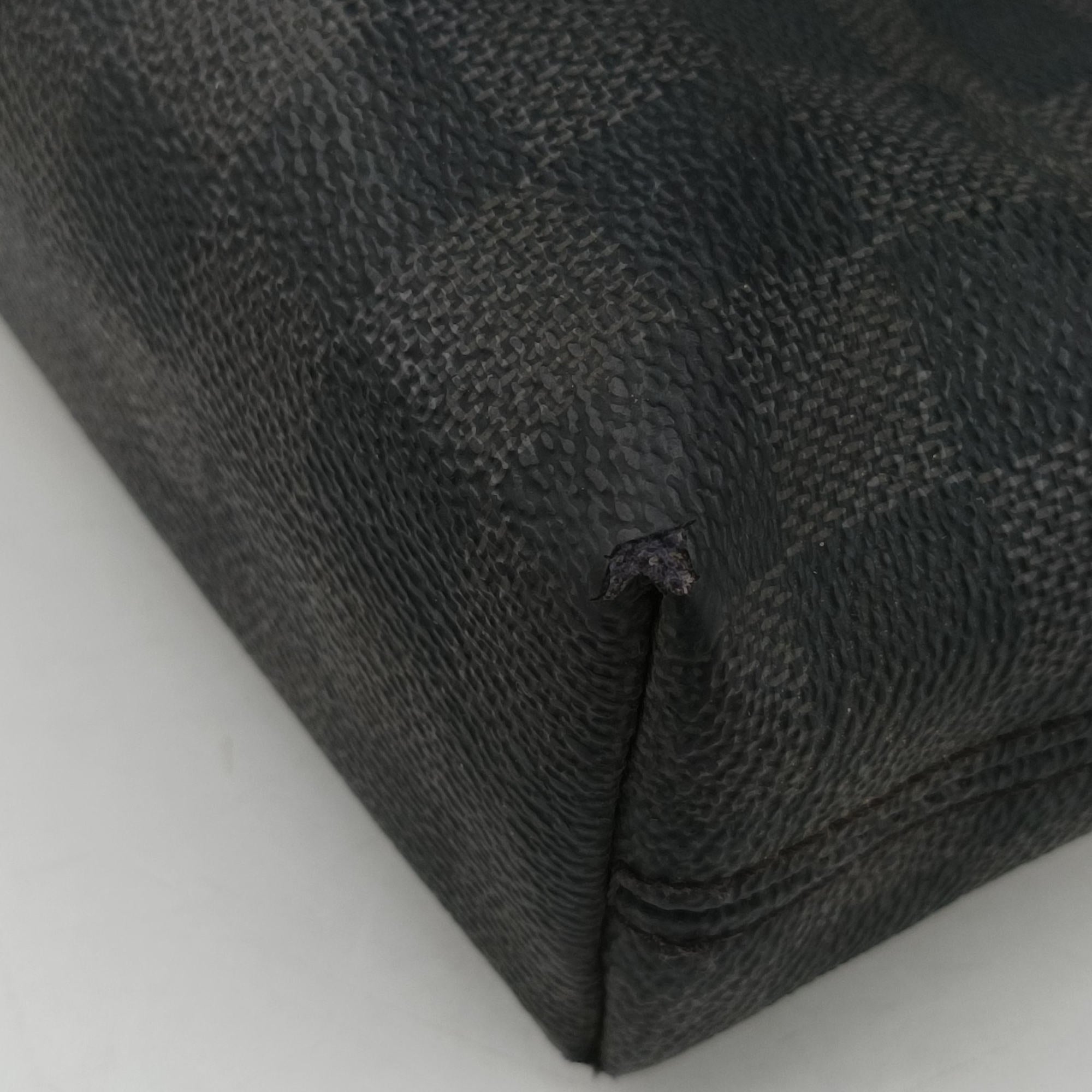 Porte-Documents Jour NM Noir Damier Graphite N48260 CA4117ポルトドキュマンジュール PDJ NM ノワール ダミエ グラフィット N48260 CA4117