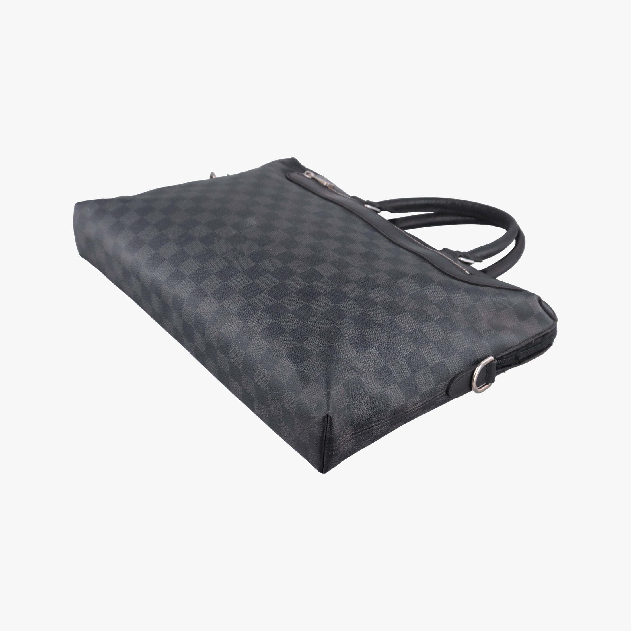 Porte-Documents Jour NM Noir Damier Graphite N48260 CA4117ポルトドキュマンジュール PDJ NM ノワール ダミエ グラフィット N48260 CA4117