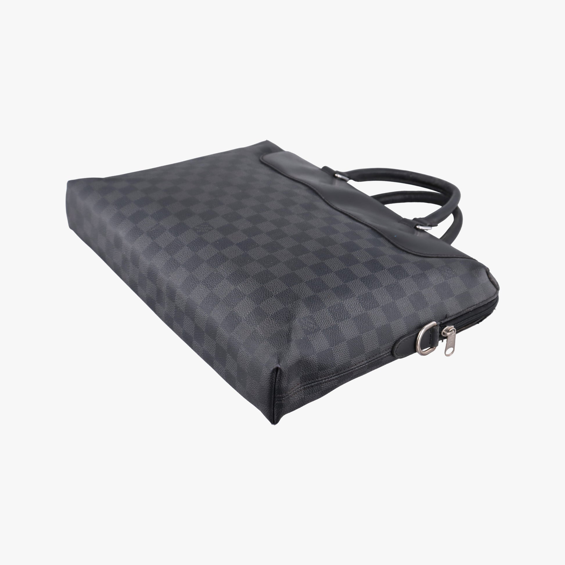 Porte-Documents Jour NM Noir Damier Graphite N48260 CA4117ポルトドキュマンジュール PDJ NM ノワール ダミエ グラフィット N48260 CA4117