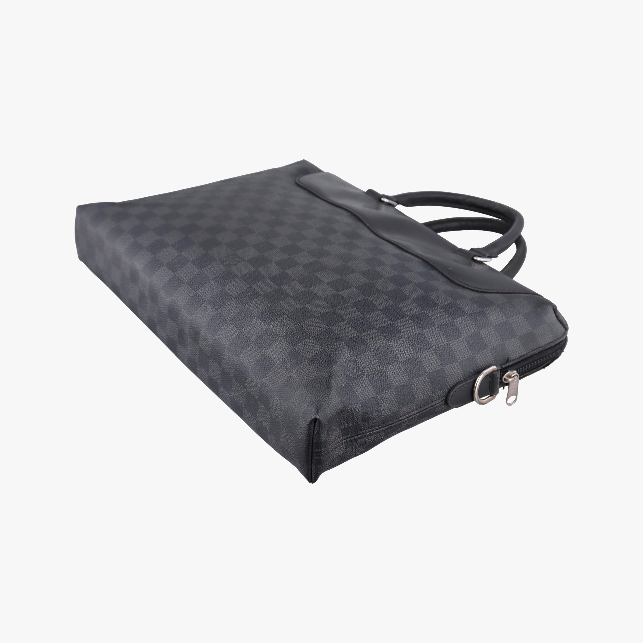 Porte-Documents Jour NM Noir Damier Graphite N48260 CA4117ポルトドキュマンジュール PDJ NM ノワール ダミエ グラフィット N48260 CA4117