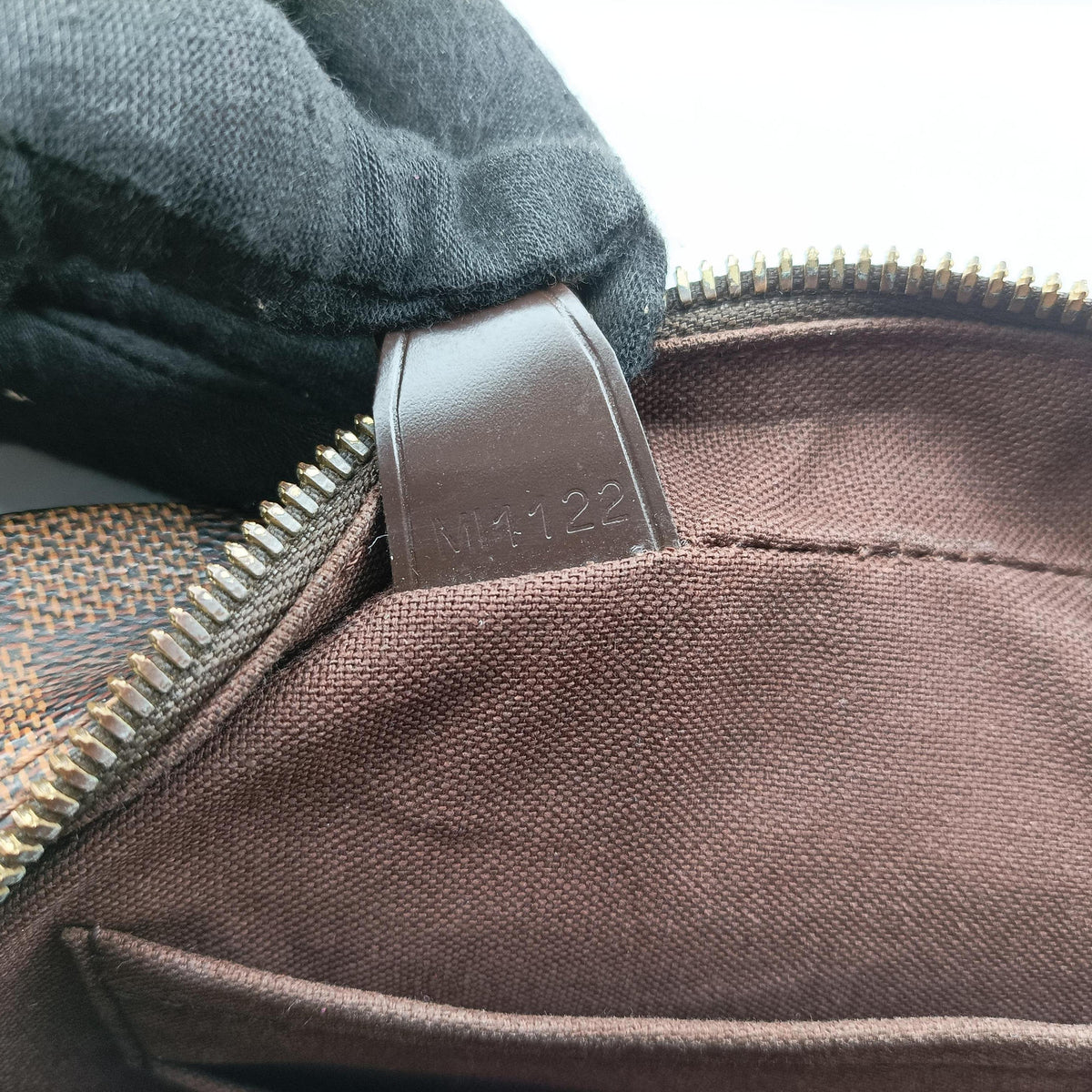 SHELTON EBENE Damier Canvas N41149 MI1122シェルトン エベヌ ダミエキャンバス N41149 MI1122